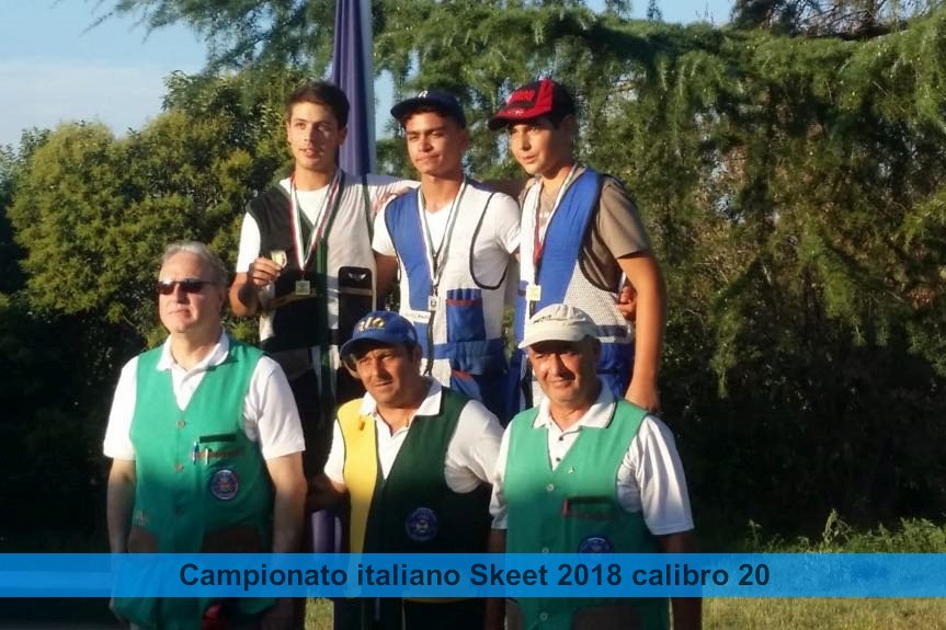 Campionato italiano Skeet 2018 calibro 20